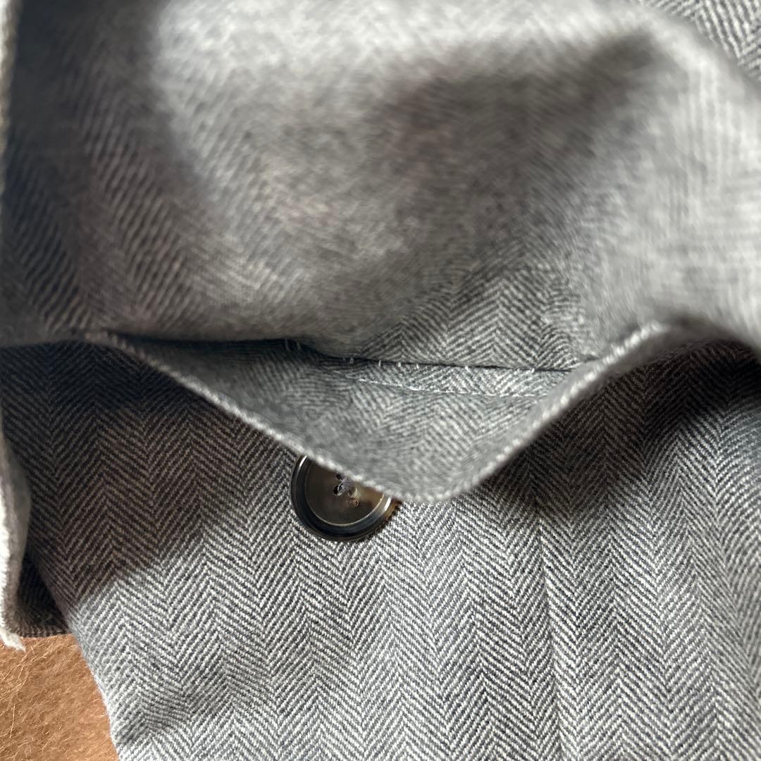 Raffaele Caruso ダブルブレスト チェスターコート グレー