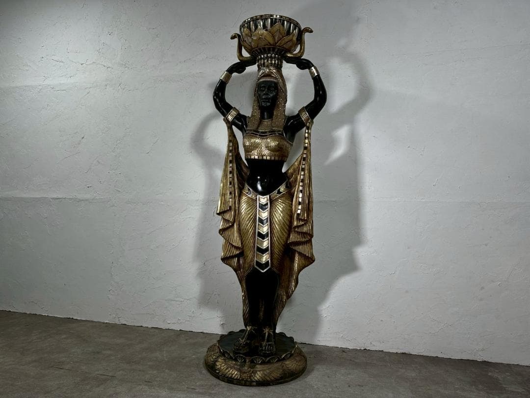 『AW DESIGN』ファラオ像 オブジェ 人形 エジプト置物 RWmis22