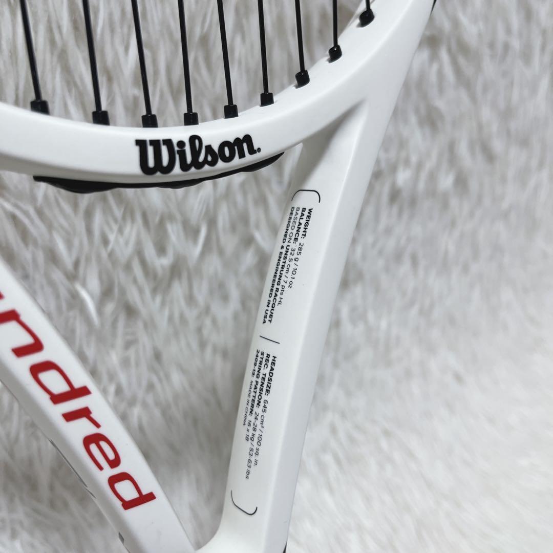 【美品】Wilson PROSTAFF 100Lテニスラケット　G2