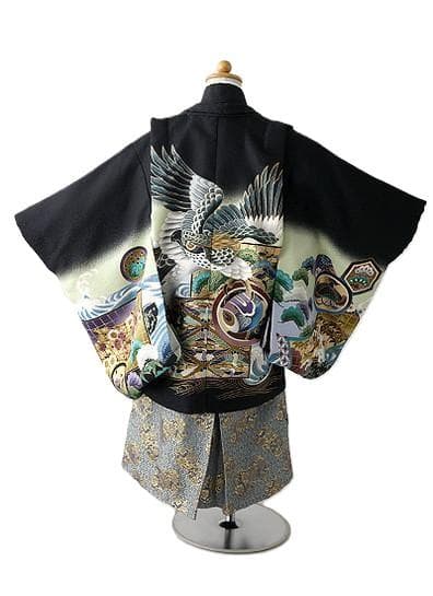 3歳 男の子 着物 袴　羽織　七五三　5-026-3