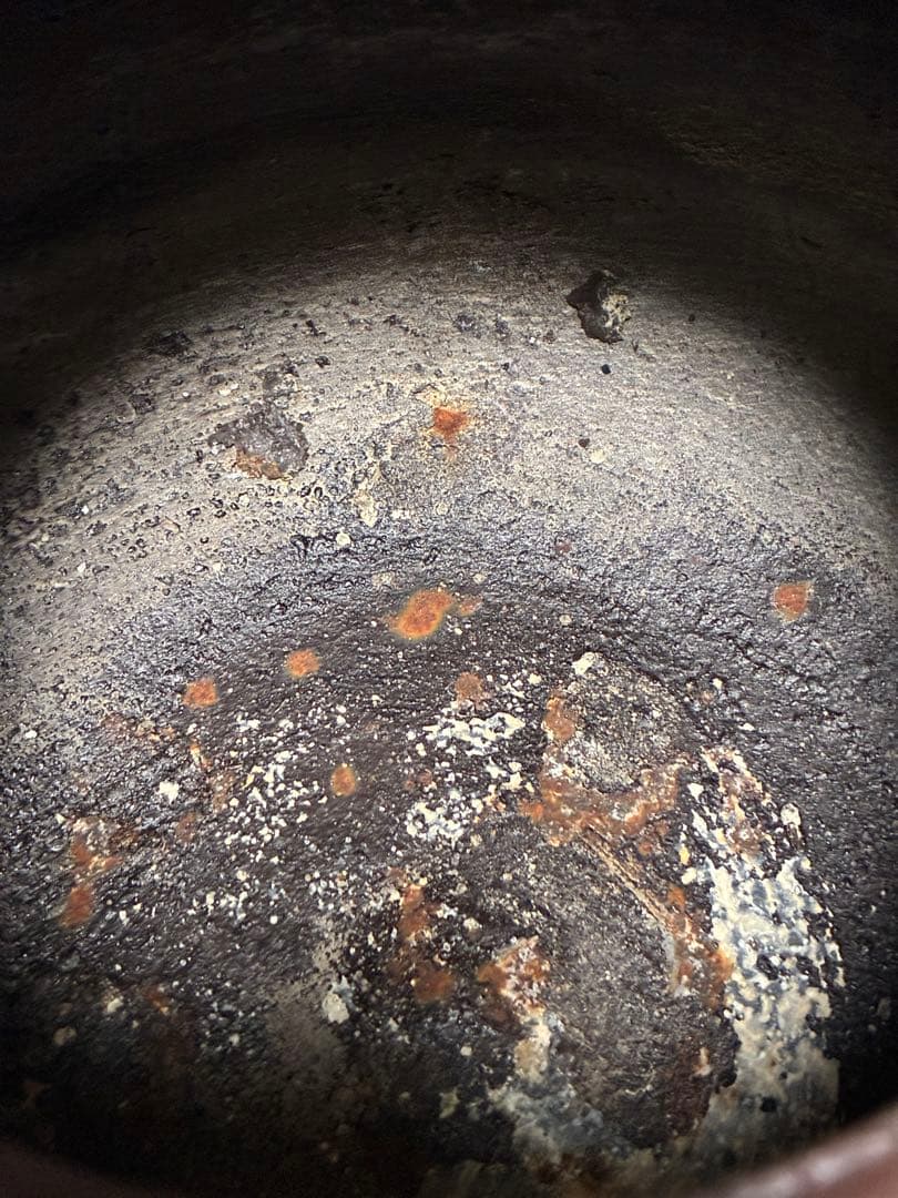 茶釜 鋳鉄製 万代屋　　中古品　味が有ります‼️ 値下げしました‼️