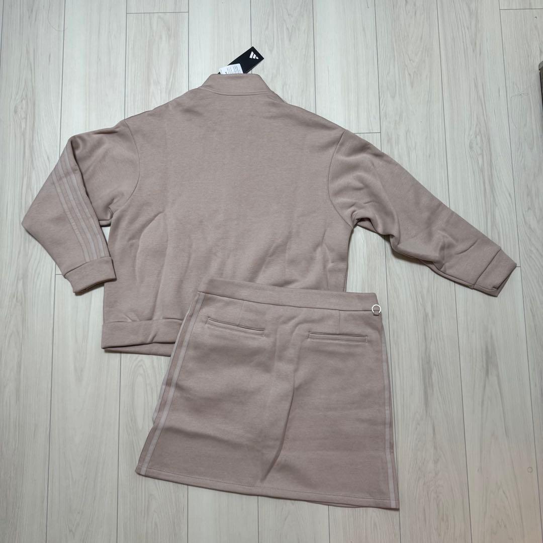 新品 アディダス 長袖　スカート 裏起毛　セットアップ　秋冬　ゴルフウェア