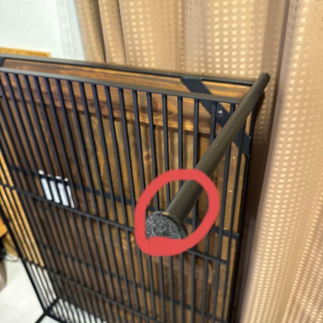 ダークブラウン木製ローテーブル