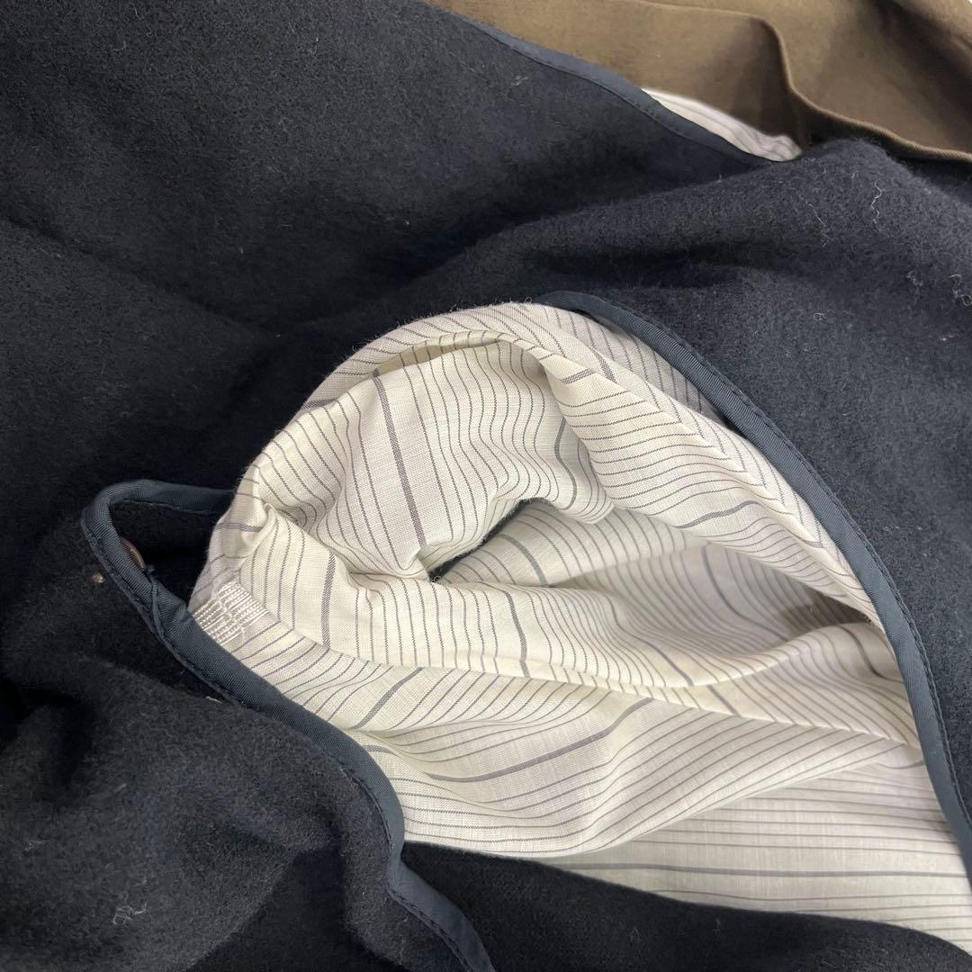 allegri イタリア製 トレンチコート オリーブ　古着　ミリタリー