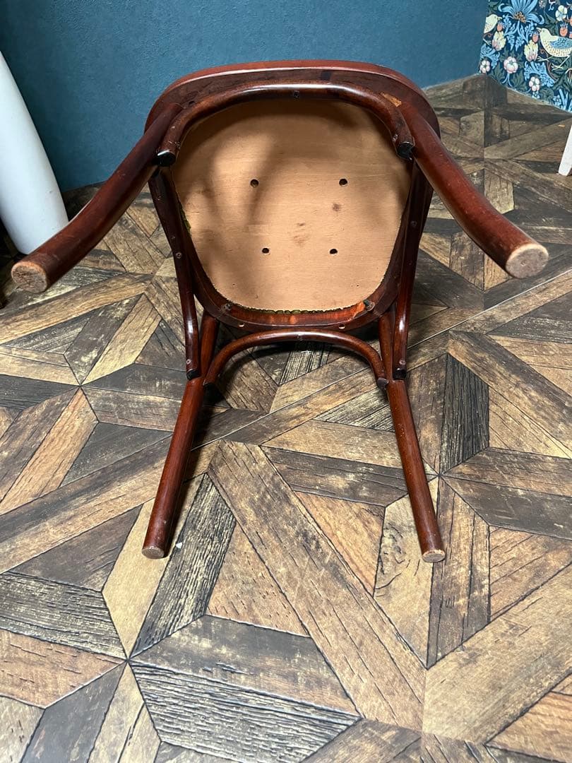 希少 オールドマルニ 椅子 アンティーク 昭和レトロ ベントウッドチェア