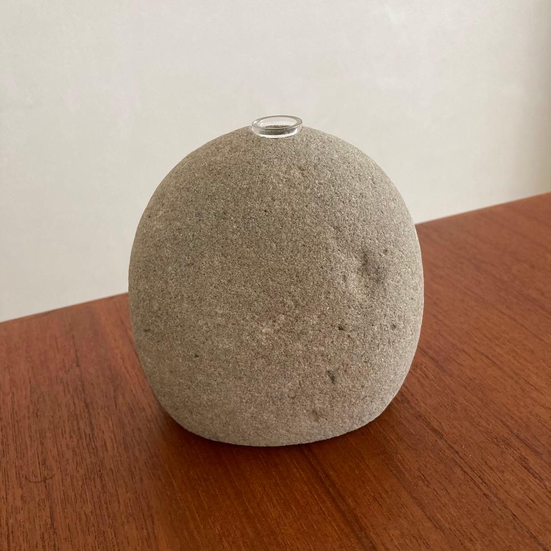 石 花器 一輪挿し Essential Store エッセンシャルストア