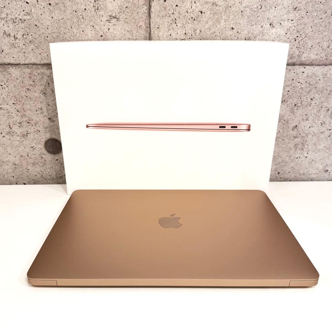 美品【女性ワンオーナー】13インチMacBook Air M1-ゴールド｜94%
