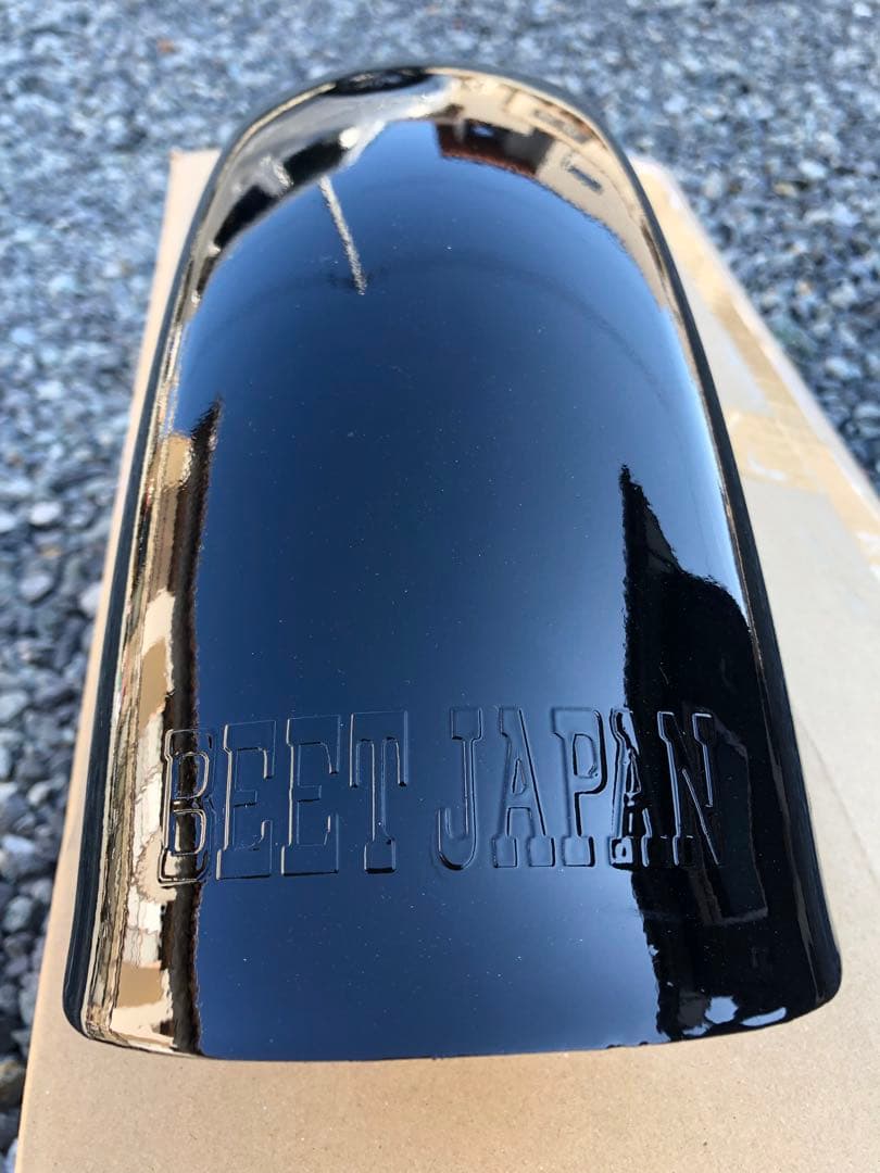 ゼファー400 フロントフェンダー　黒