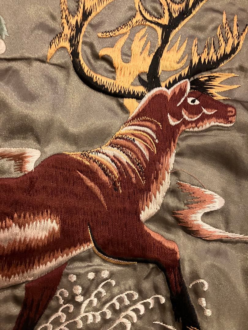 東洋テーラー刺繍スカジャン M