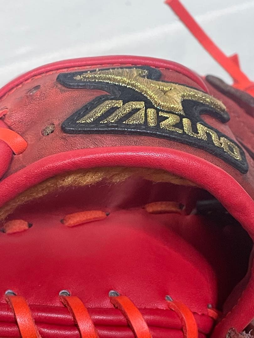 ミズノプロ硬式内野手用グローブ　リペア品