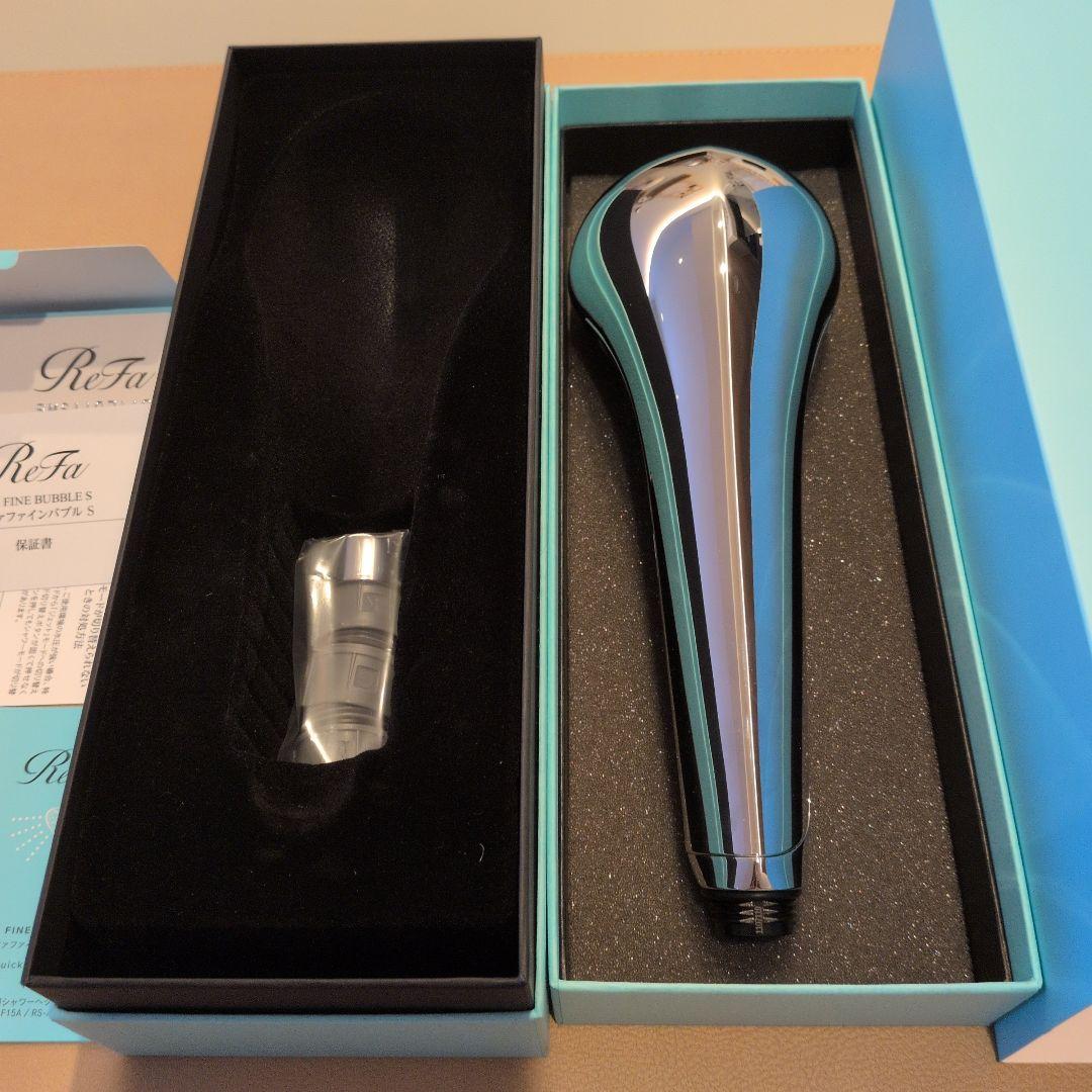 未使用品 ReFa シャワーヘッド シルバー リファインバブル