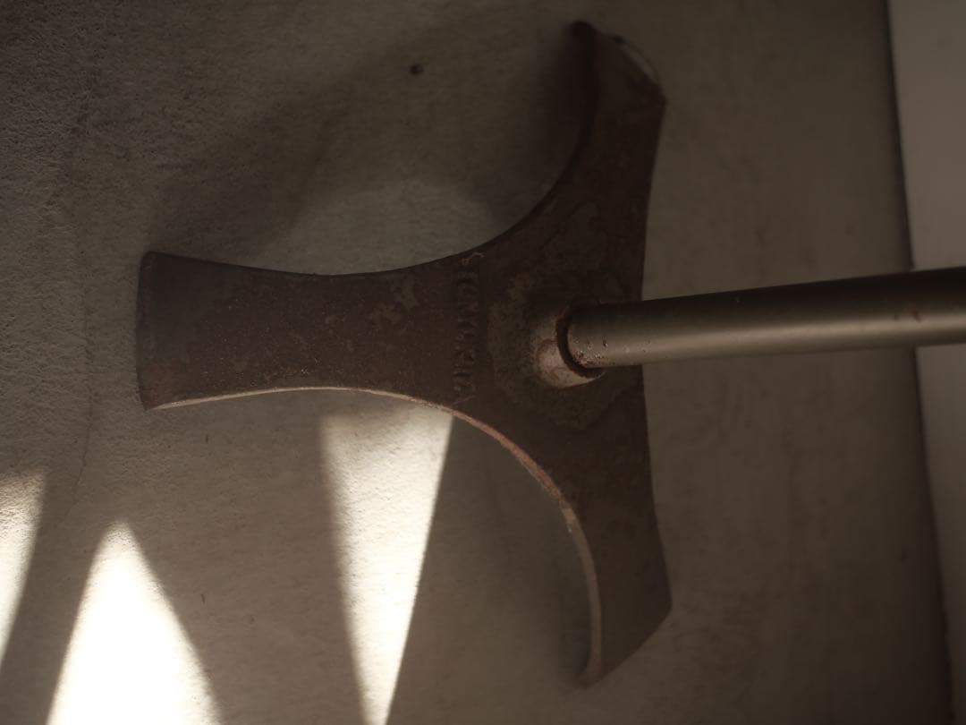 ①ハイテーブル　テーブル　机　花台　台　古家具　古道具　アンティーク　昭和レトロ