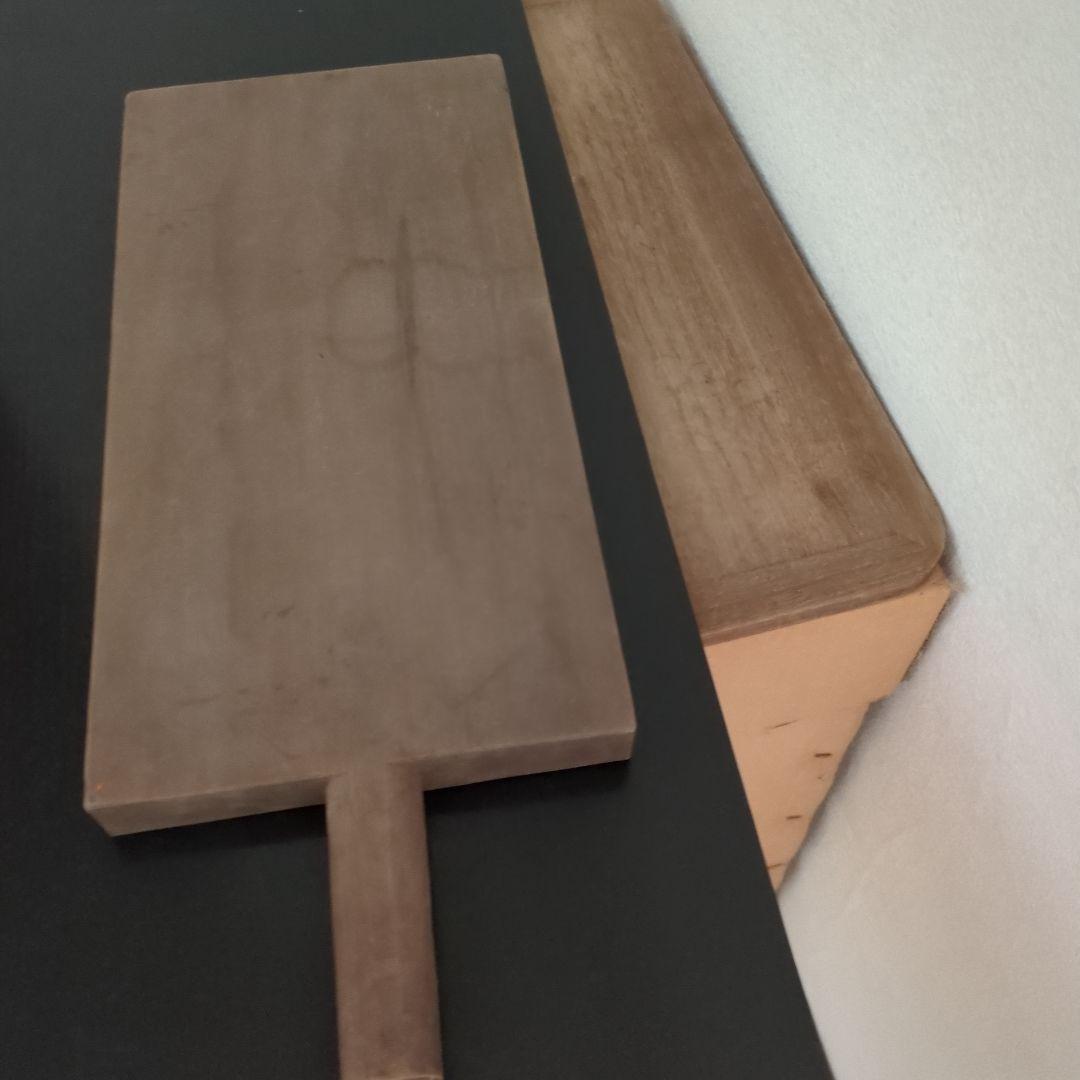 骨董　木型　菓子型　鯛　大型　木製　和菓子型　特大　ディスプレイ