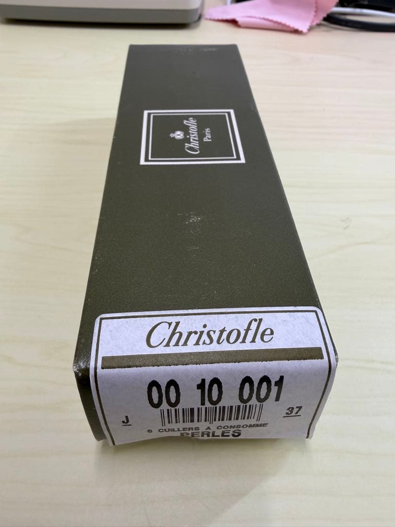christofle クリストフル　スープスプーン　6本セット　銀食器　未使用品