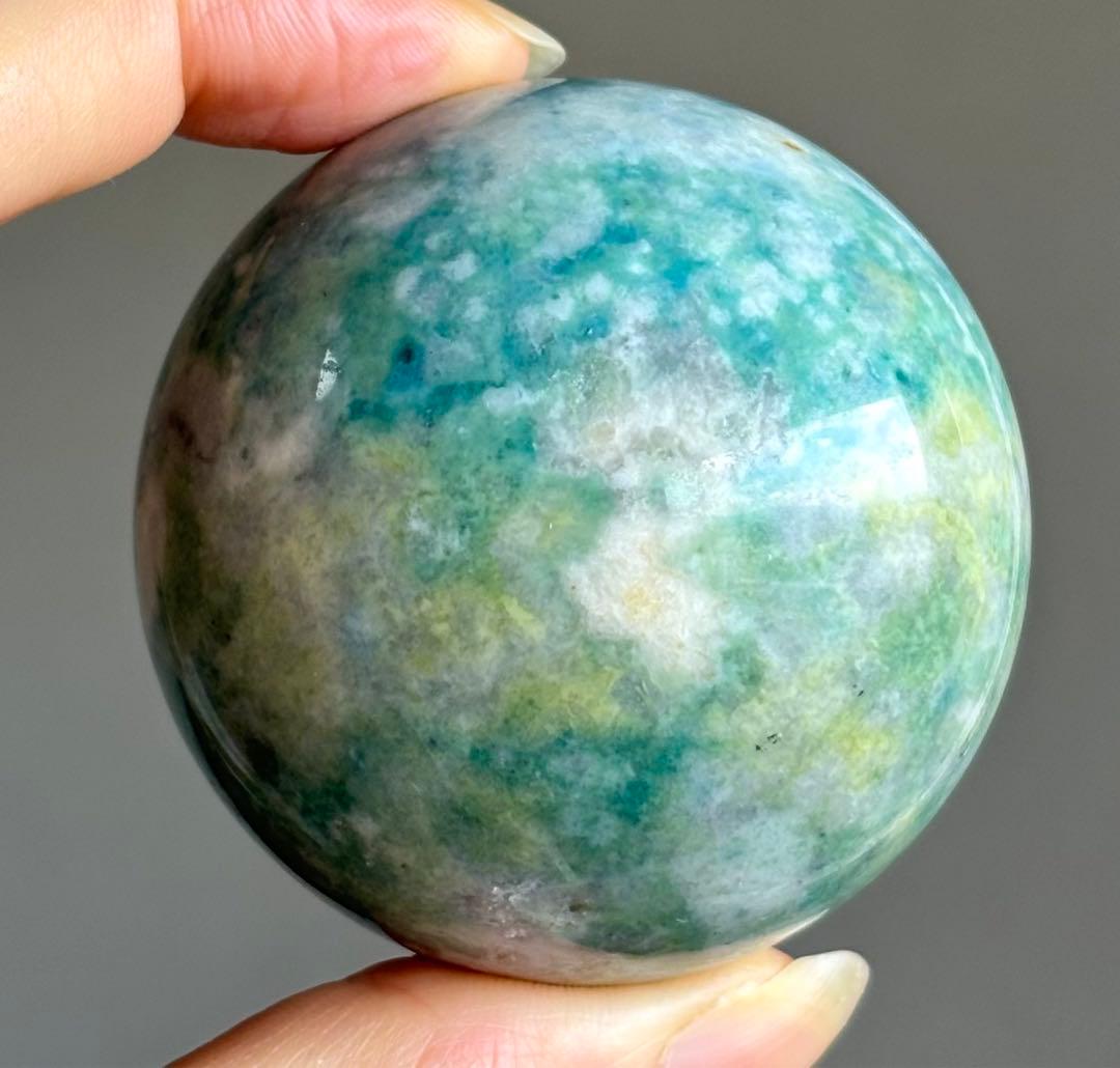 レア　希少　高品質　ハックマナイト　スフィア　カラフル