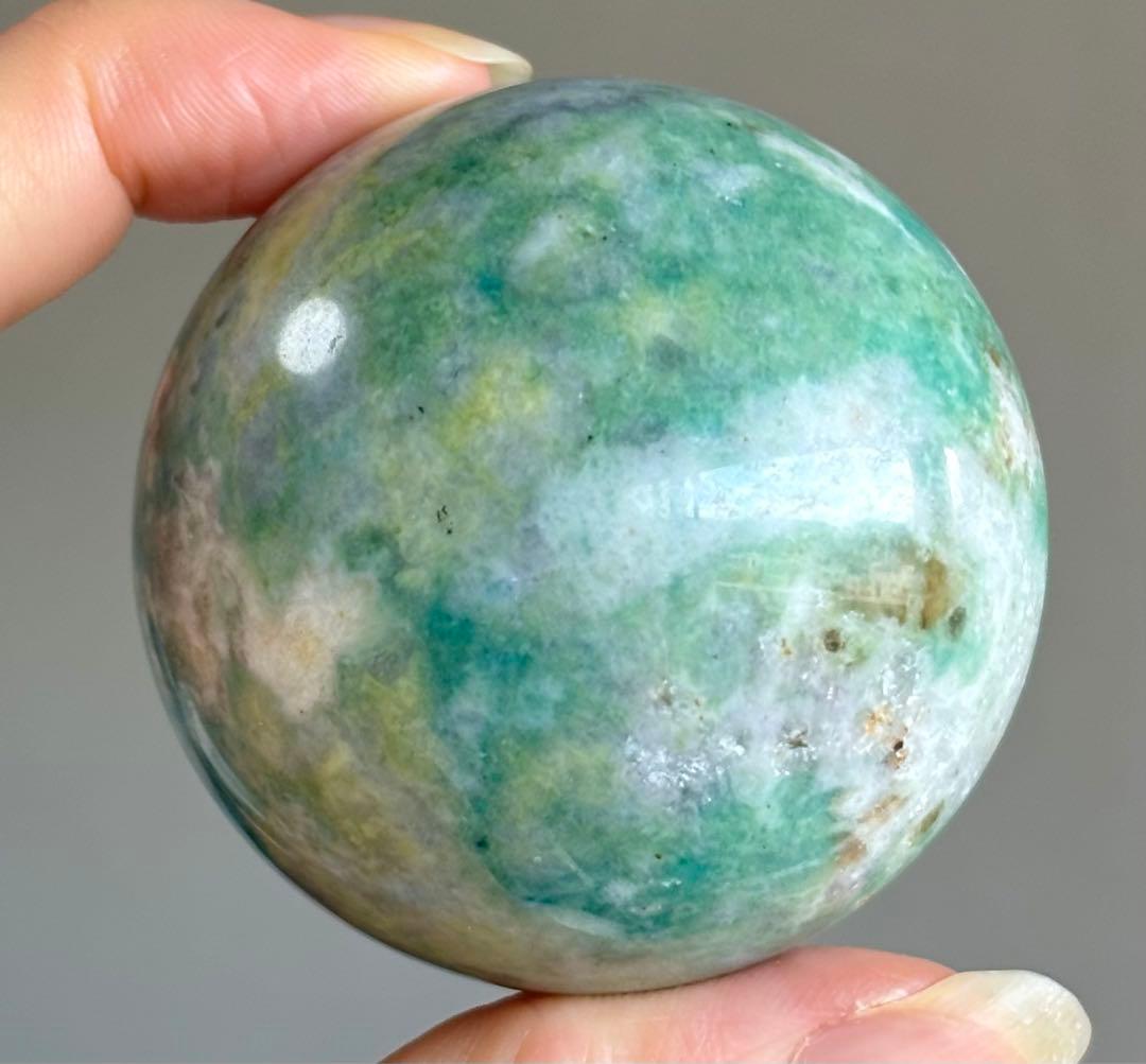 レア　希少　高品質　ハックマナイト　スフィア　カラフル