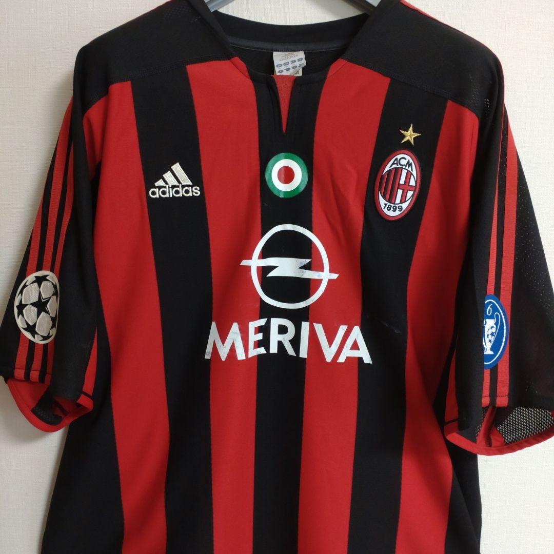 マルディーニ　ユニフォーム　ACミラン　アディダス　実使用