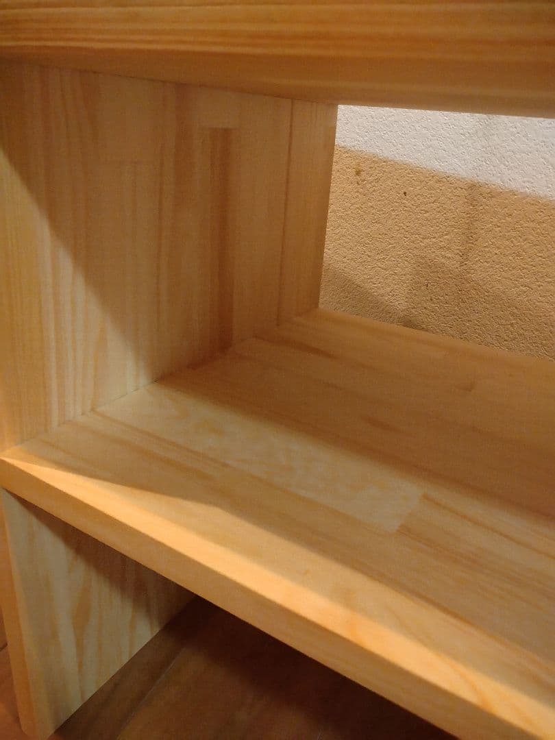 木製　ハンドメイド　オーダー　シェルフ　棚　ラックサイドテーブルテレビ台　水槽台