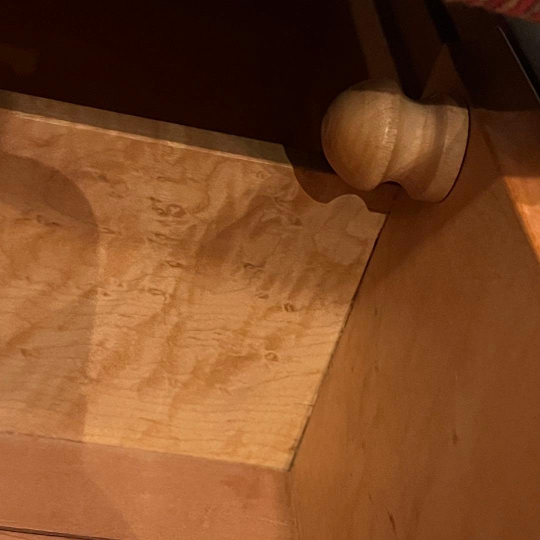 【ヴィンテージ】シェイカーデザイン　木製ロッキングチェア 引き出し付き