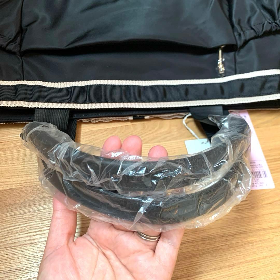 新品タグ付き 完売品 DUAL RIBBON NYLON TOTEトートバッグL