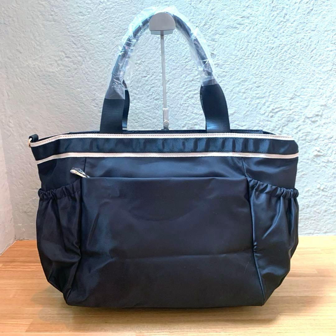 新品タグ付き 完売品 DUAL RIBBON NYLON TOTEトートバッグL