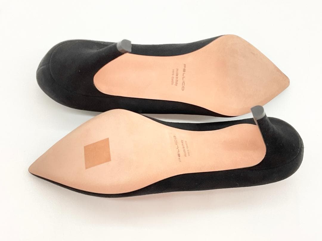 【新品】PELLICO スエードポインテッドトゥ ハイヒールパンプス 35.5