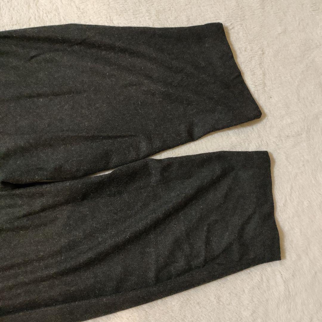 solamonat poche オーバーオール サロペット ダークグレー ウール