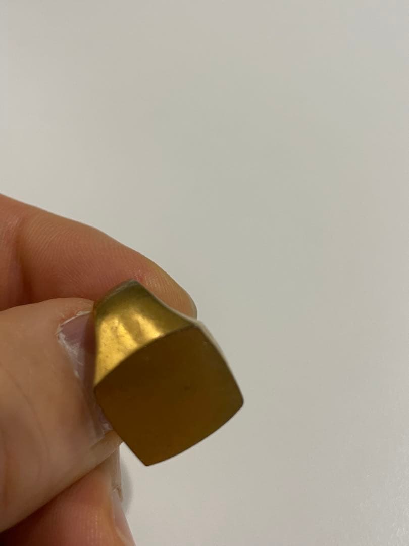 印台　リング 約18.5号 HK18 刻印