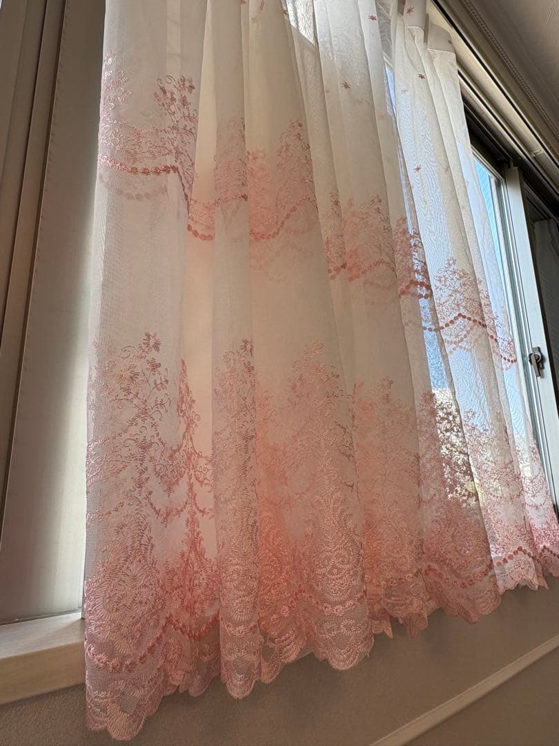Francfranc風レースカーテン