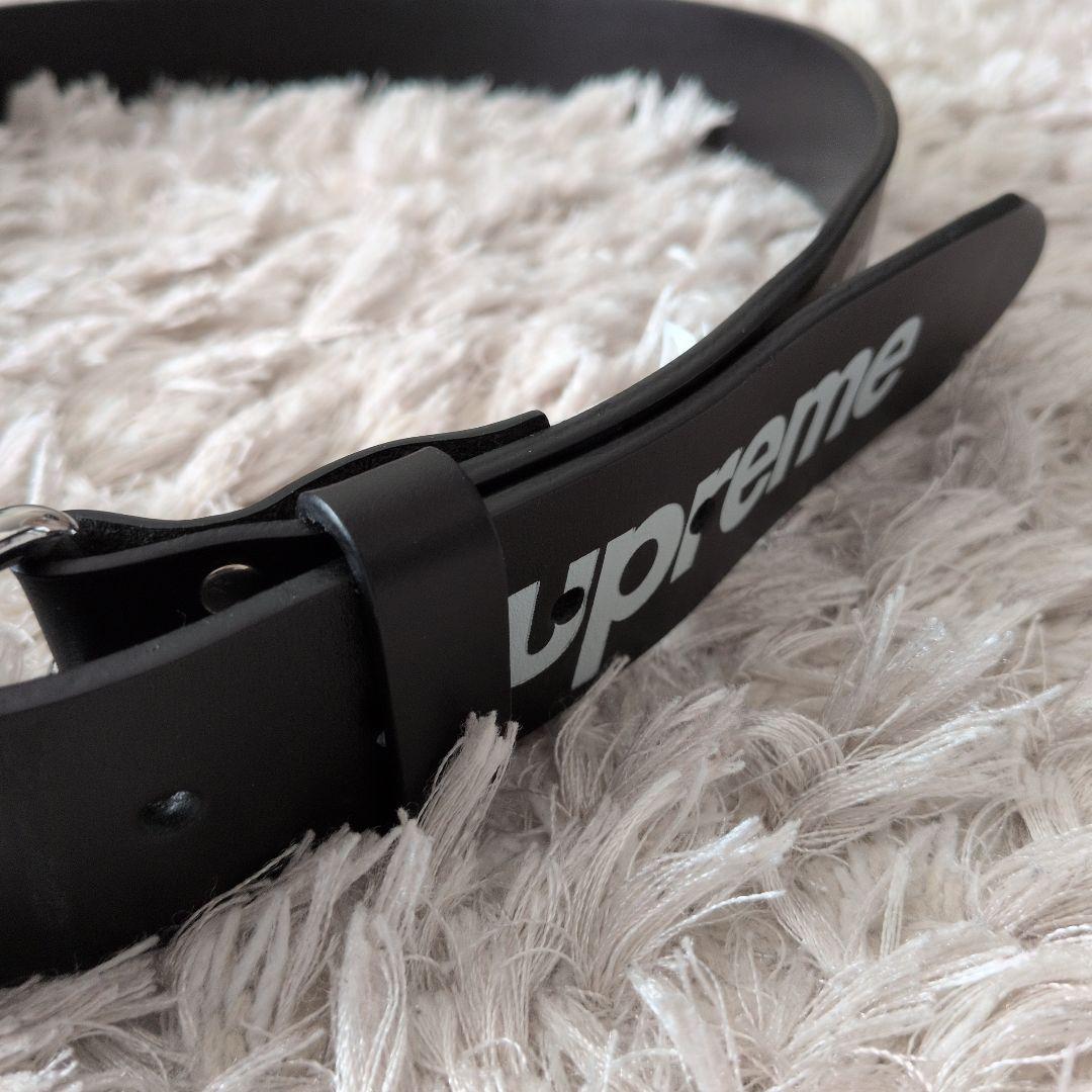 k*o様 Supreme ブラック ロゴベルト