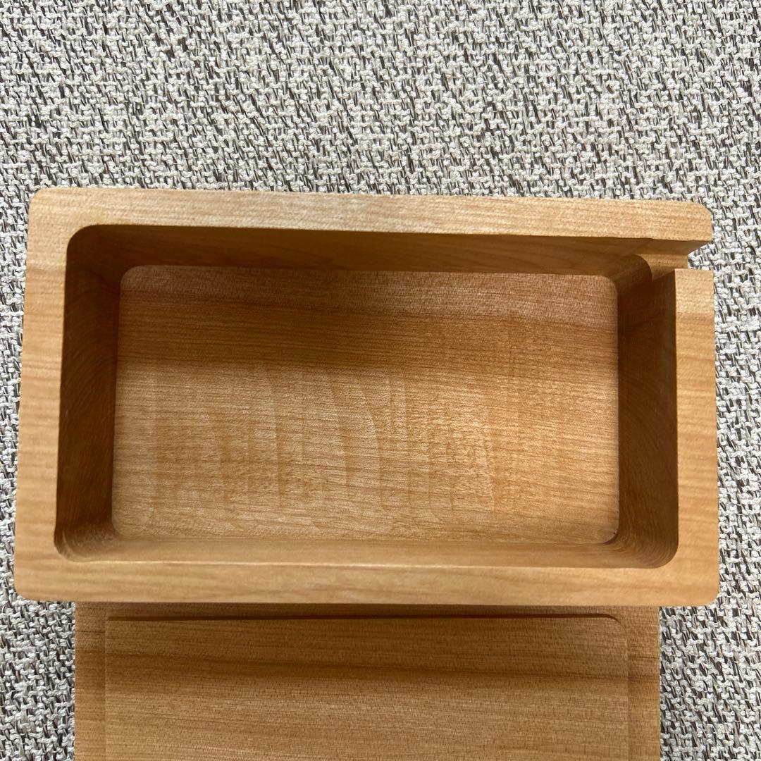 バターケース 木製 山桜　ナイフ付き バター 容器 バター入れ