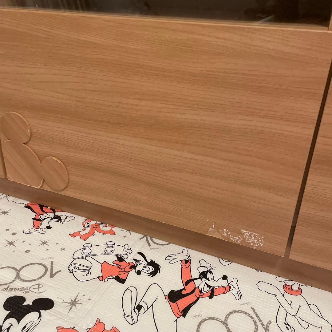 ディズニー テレビ台 ナチュラル ベルメゾン