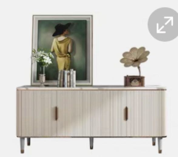 輸入家具　高級大理石　TV台