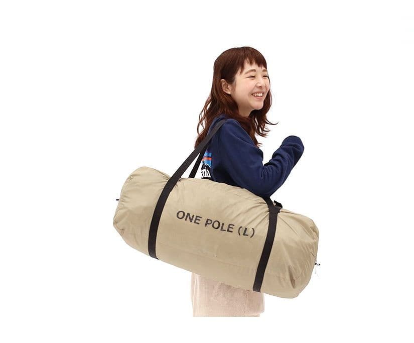 【新品】DOD ワンポールテントL T8-200-TN タン