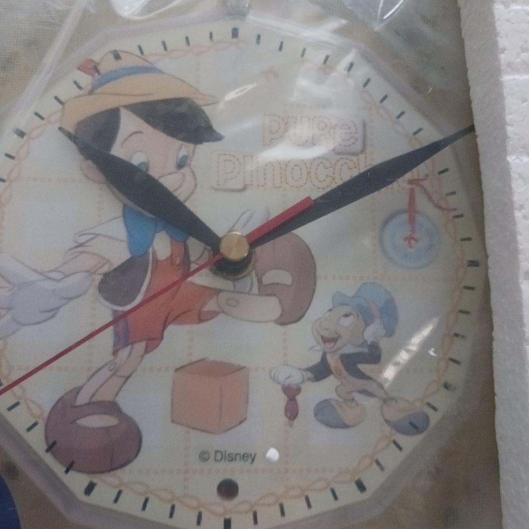 掛け時計　ピノキオ　ディズニー　　　　　光センサー付き