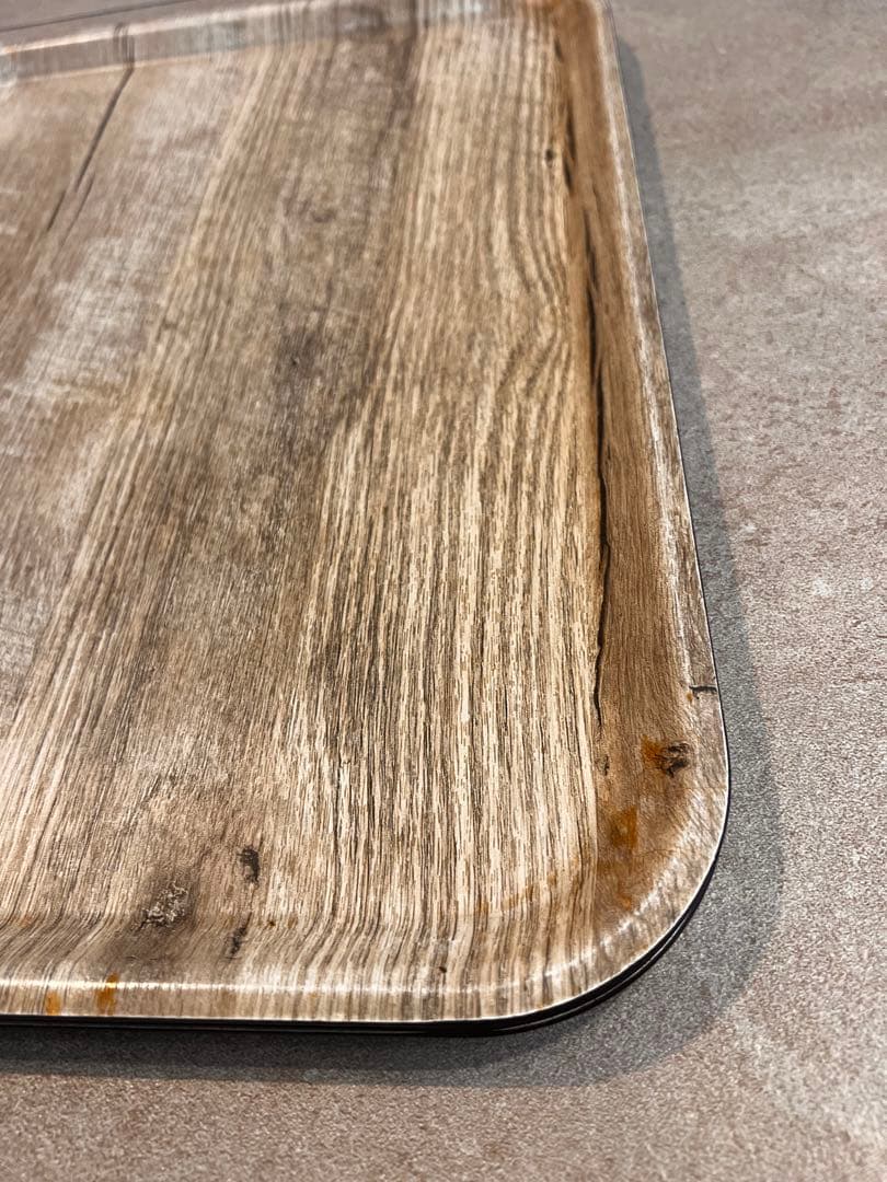 CAMBRO キャンブロ ヴィンテージウッド調トレー 木製トレー 木目調　30枚