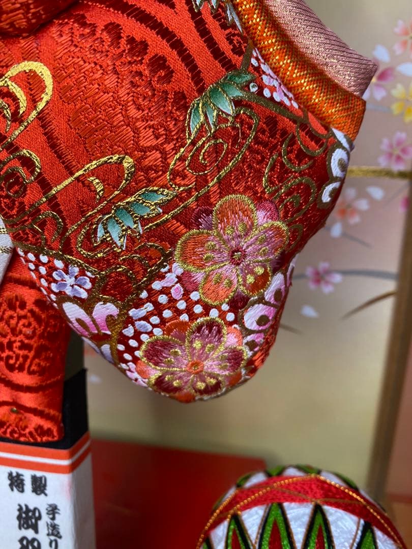 羽子板　ガラスケース１５号・サイズ間口約３２×奥行約２９×高さ約６４㎝