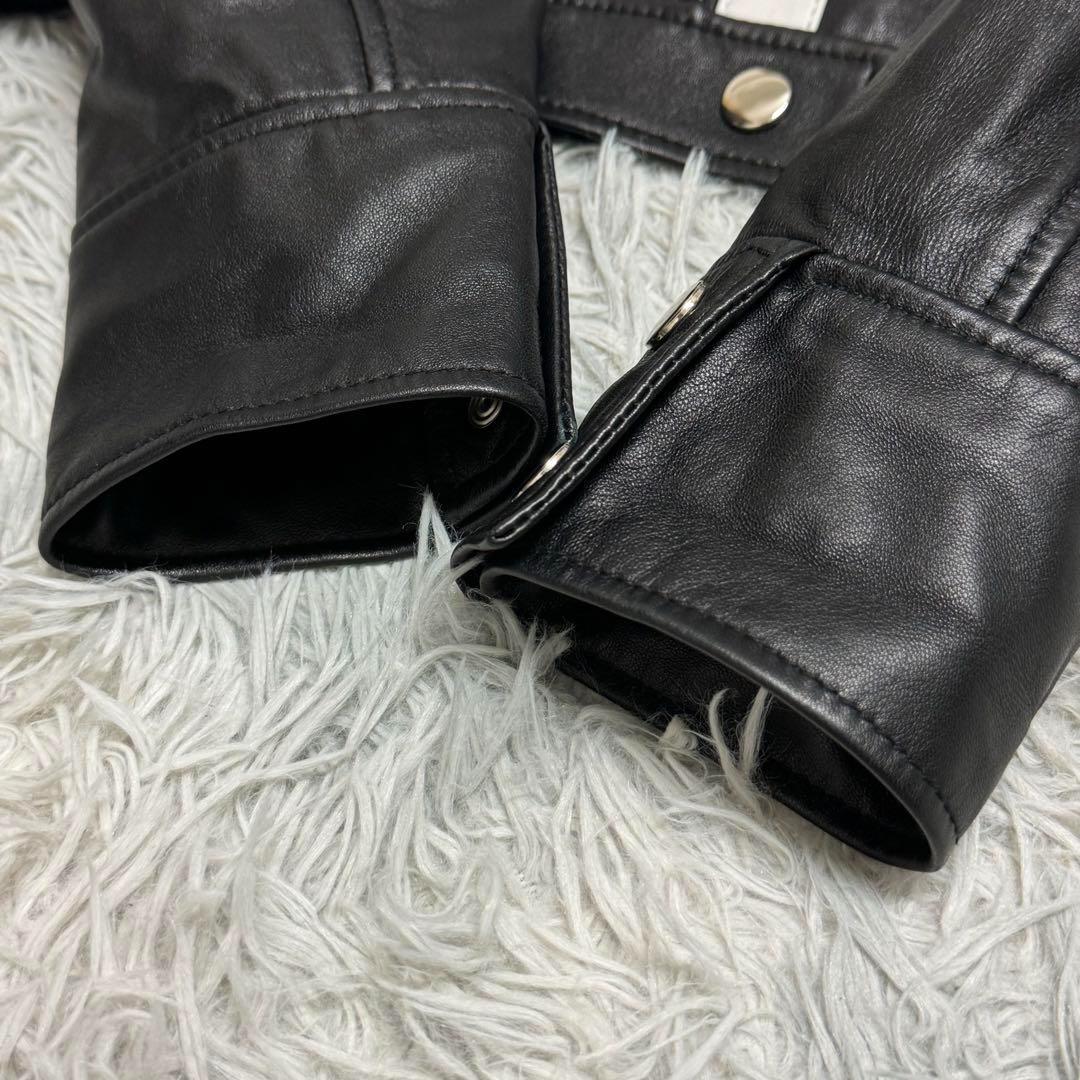 【極希少】courreges クレージュ レザージャケット Y2K フランス製