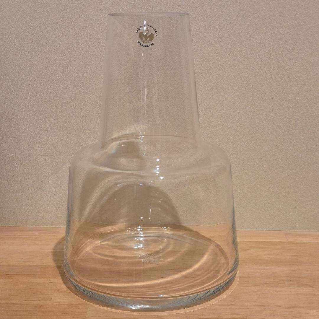 【希少】ホルムガード フローラ フラワーベース 24cm クリア 花瓶