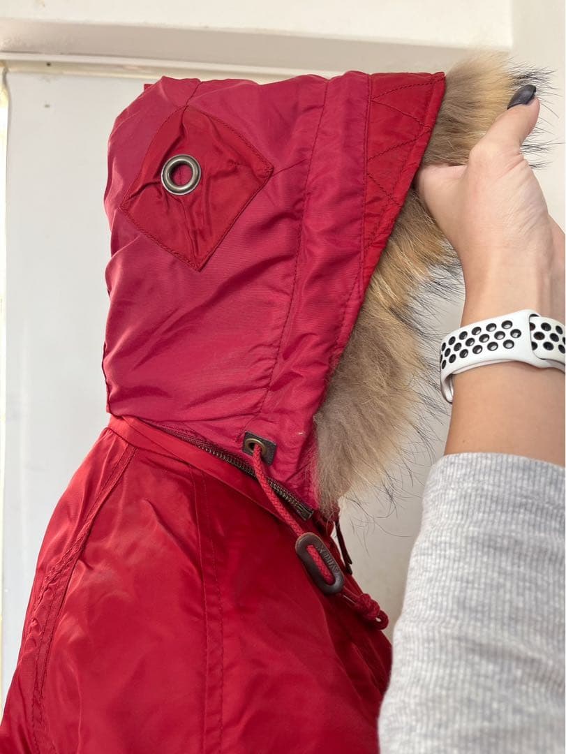 【美品♡】AVIREX N−3B フライトジャケット　レッド