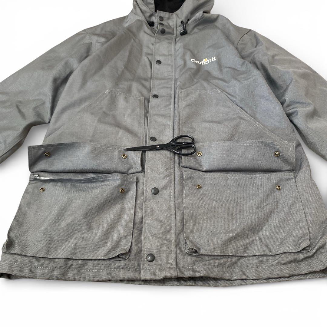 90’s Carhartt made in USA シベリアンパーカー　グレー