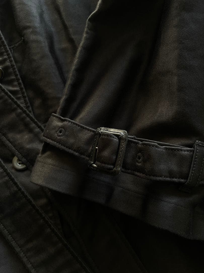 b*d様 OUTIL レショップ　別注コート　ブラックモールスキン