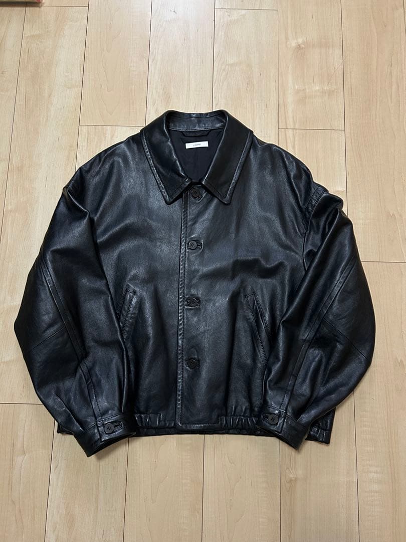 LIDNM レザーブルゾン