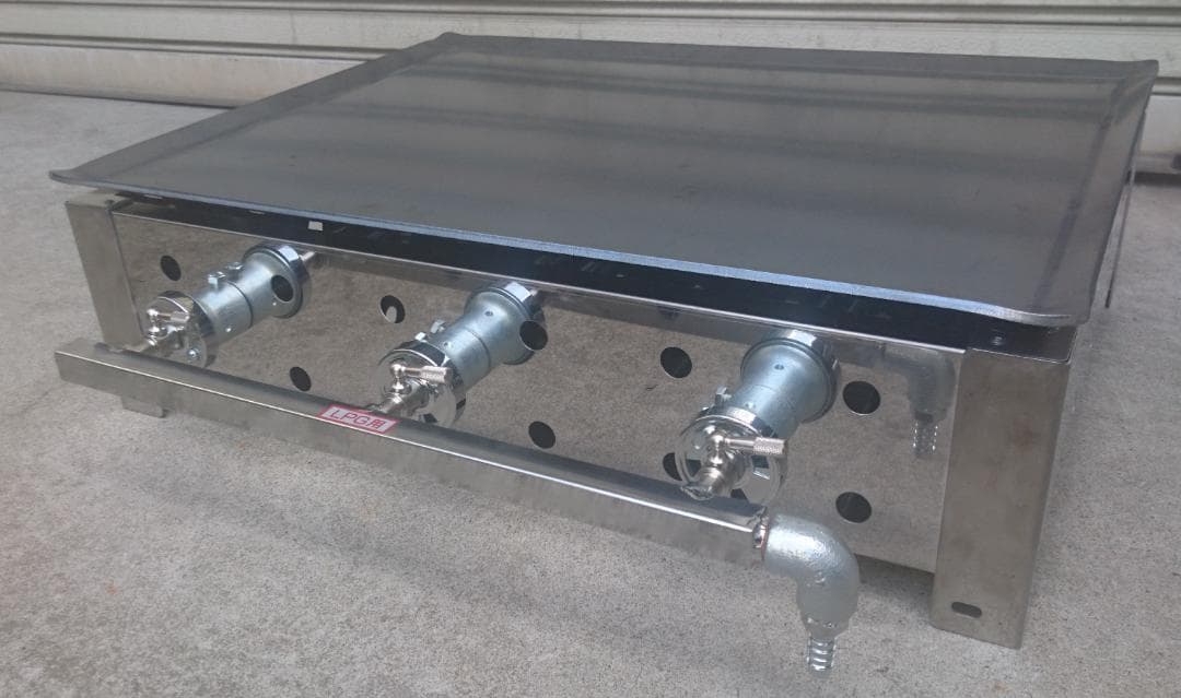 新品 鉄板焼き ガスグリラー お好み焼きそば 実演販売  ハンバーガー パティ