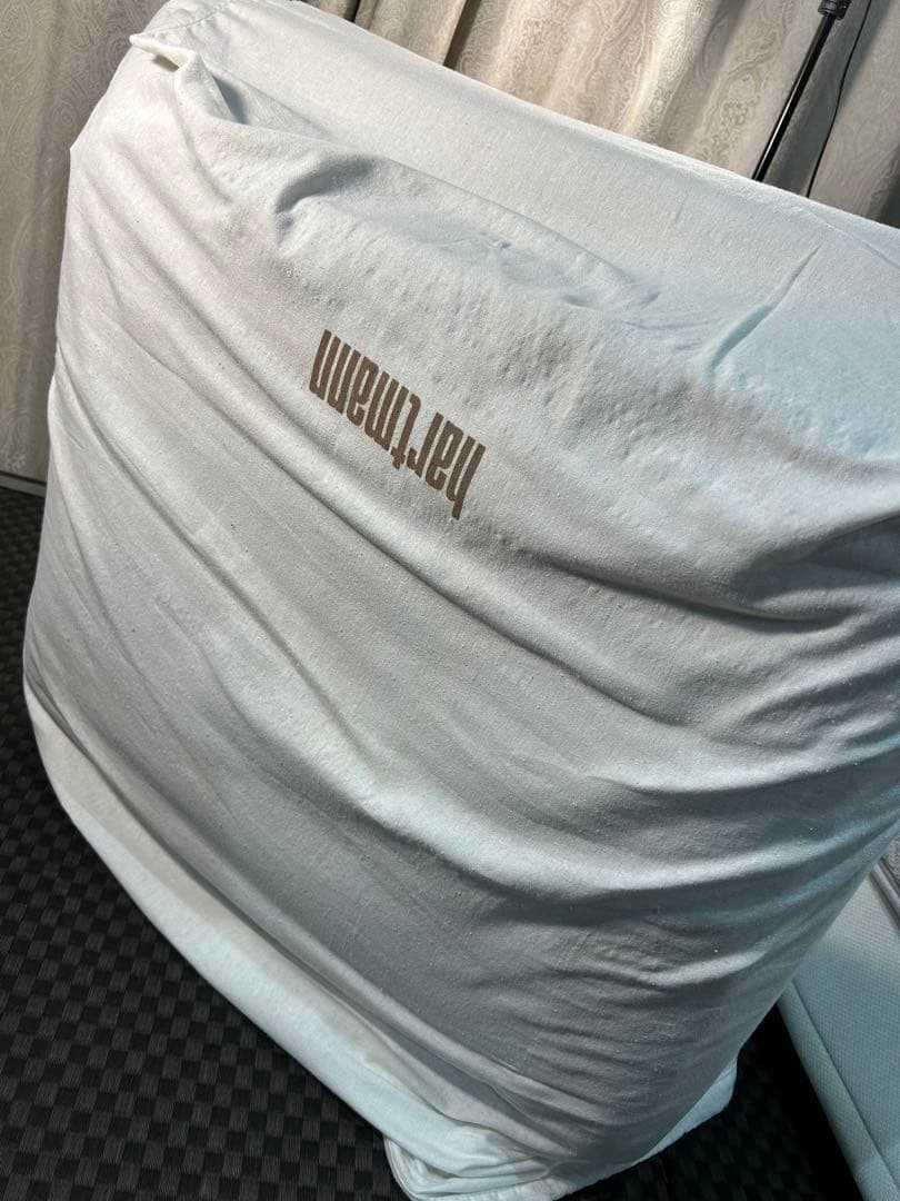 ハートマン　ツイード　スピナーガーガーメントバッグ（ツイード）