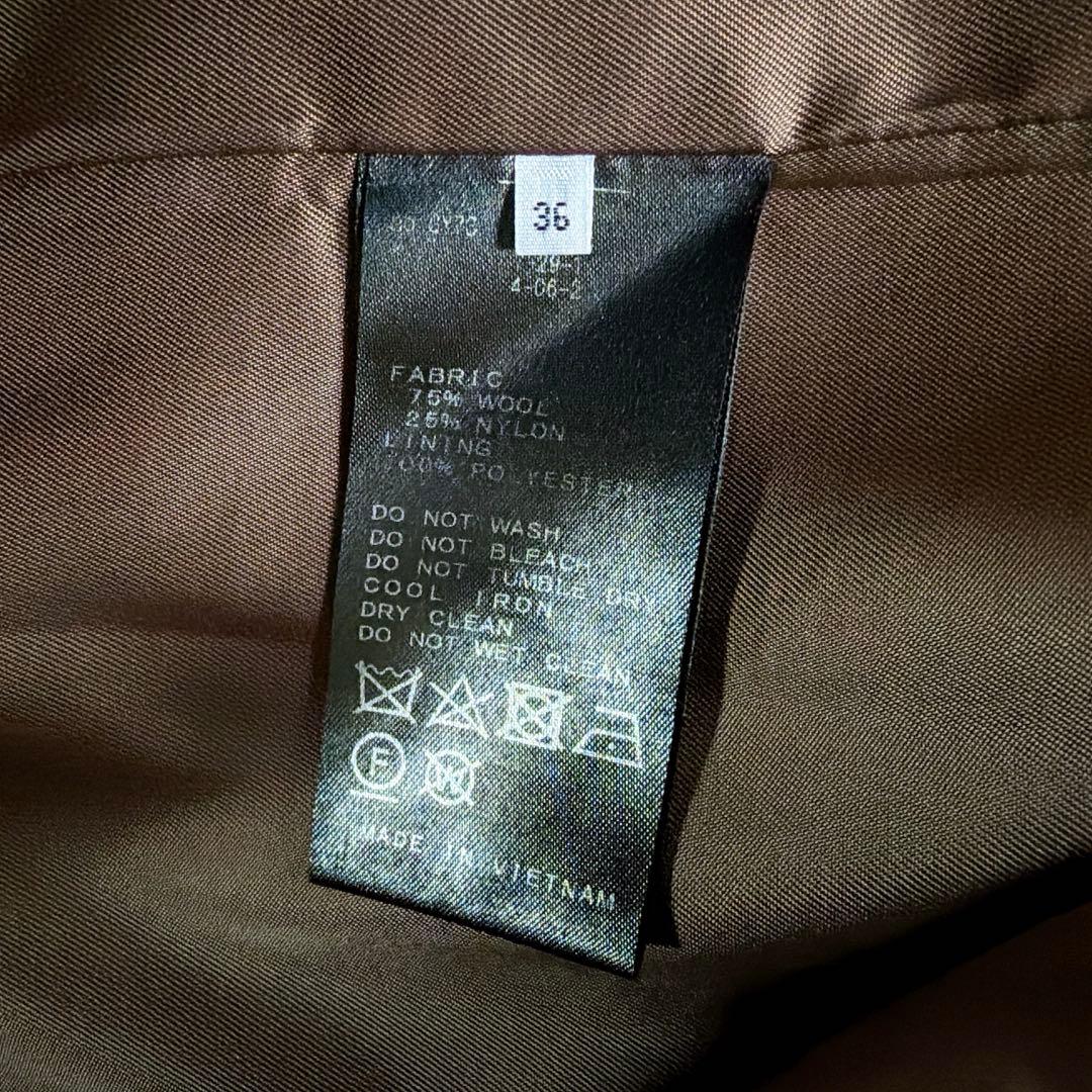 高級✨イエナMANTECO オーバーチェスターコート　ロング　グレージュ　36