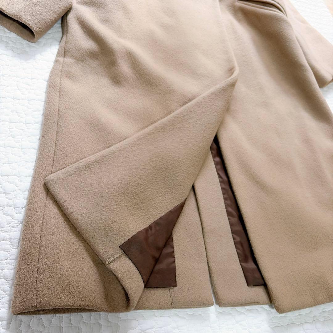 高級✨イエナMANTECO オーバーチェスターコート　ロング　グレージュ　36