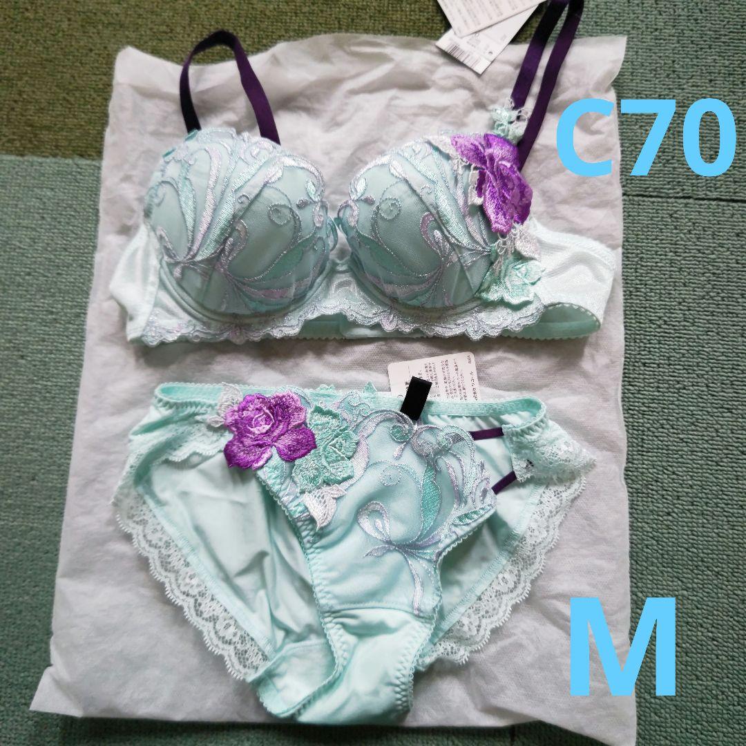 BTJ466｜ワコール サルート ブラジャー&ショーツセット　C70−M