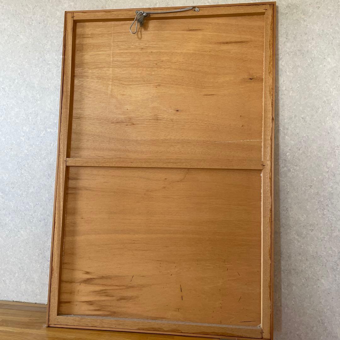 宮脇綾子 布 創作 木枠 彼岸花 アート 壁掛け インテリア 花 アップリケ