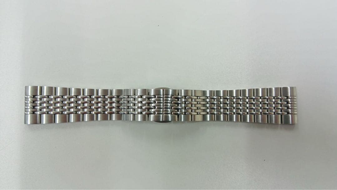 【2025年1月購入】ノモス他　メタルブレスレット　ラグ幅20mm　余りコマあり